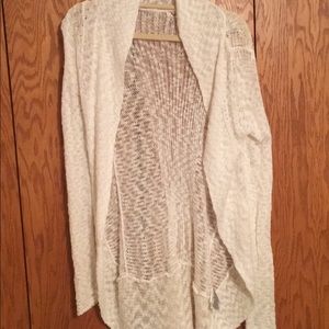 Roxy White Knit Cardigan
